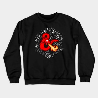 Derpiest Dragon That Ever Dungeoned Crewneck Sweatshirt